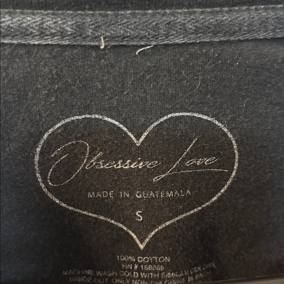 Obsessive Love Not My First Rodeo Cropped Tee - Picture 3 of 4